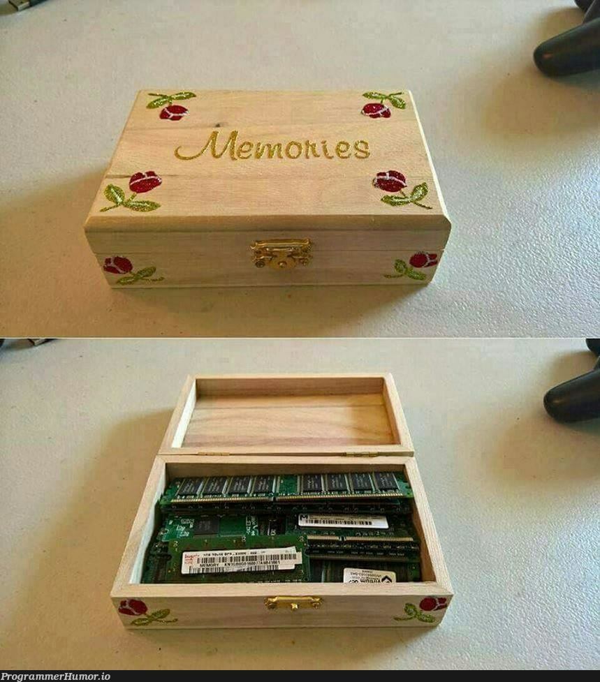 Our memory that we have. | ProgrammerHumor.io