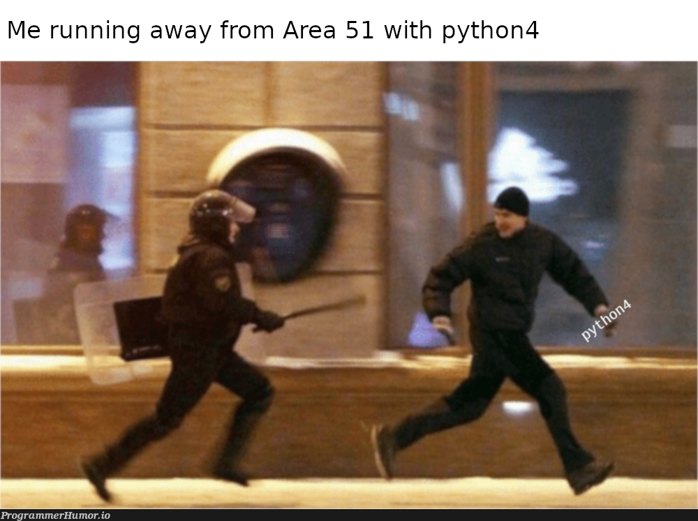 meanwhile we still on 2.7 | python-memes | ProgrammerHumor.io