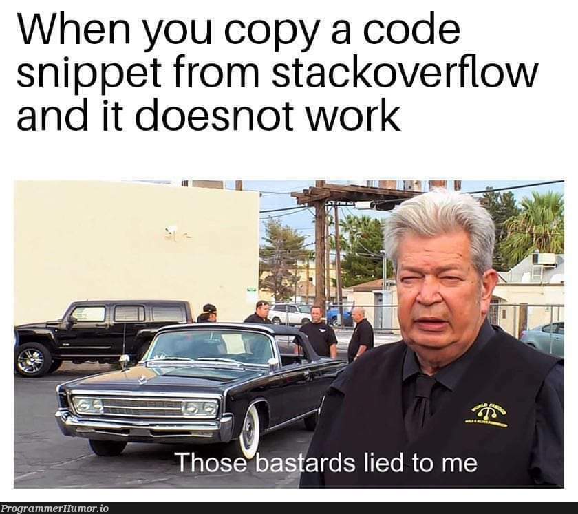 Stackoverflow | code-memes, stackoverflow-memes, stack-memes, overflow-memes, IT-memes, rds-memes | ProgrammerHumor.io