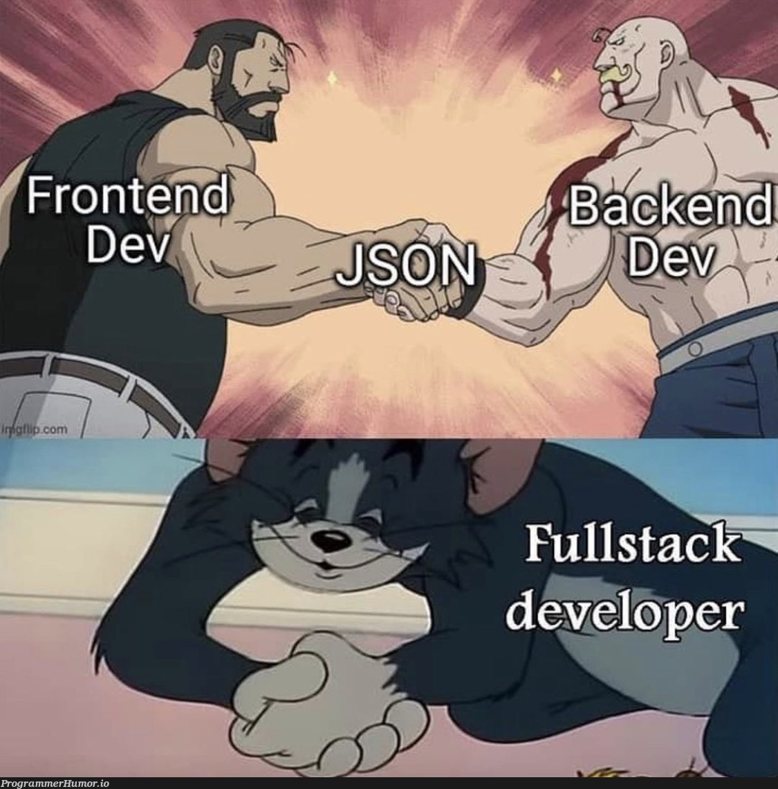 Fullstack Devs be like | stack-memes, devs-memes, fullstack-memes | ProgrammerHumor.io