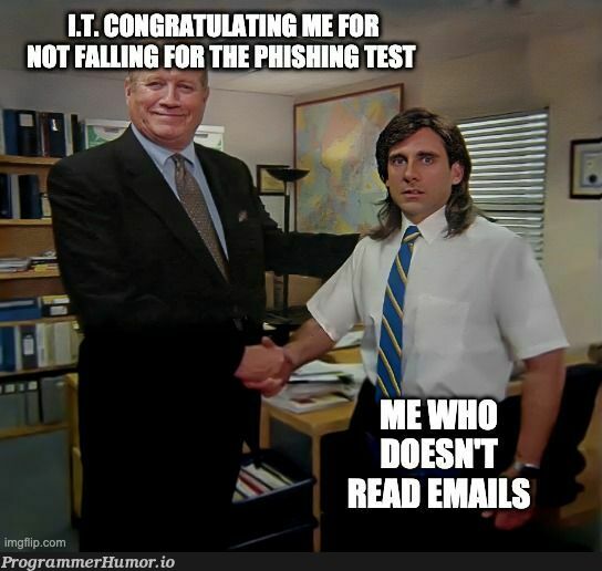 Do you read your email? | test-memes, email-memes | ProgrammerHumor.io