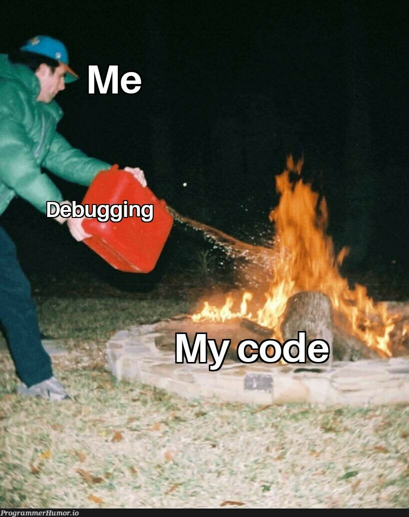 I add bugs to fix a bug. | bugs-memes, bug-memes, fix-memes | ProgrammerHumor.io