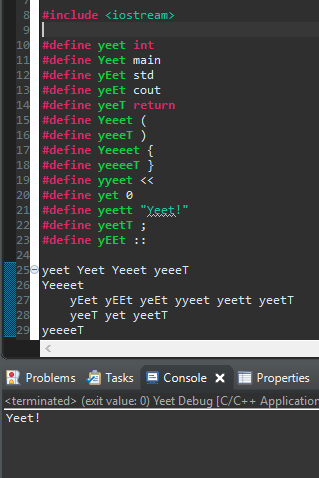 Yeet! | bug-memes, ios-memes, debug-memes, stream-memes | ProgrammerHumor.io