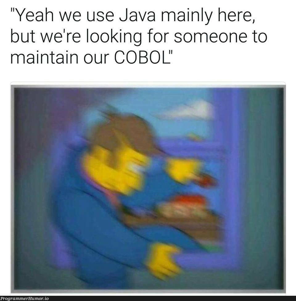 Perhaps I'm too young? | java-memes | ProgrammerHumor.io