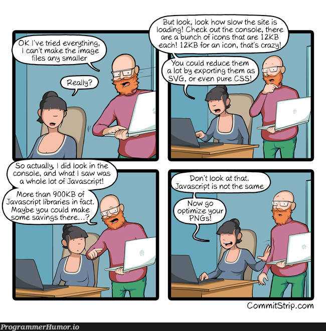 Annoying designers (source : https://www.commitstrip.com/) | css-memes, javascript-memes, java-memes, design-memes, designer-memes, image-memes, http-memes, ssl-memes, console-memes, cs-memes | ProgrammerHumor.io