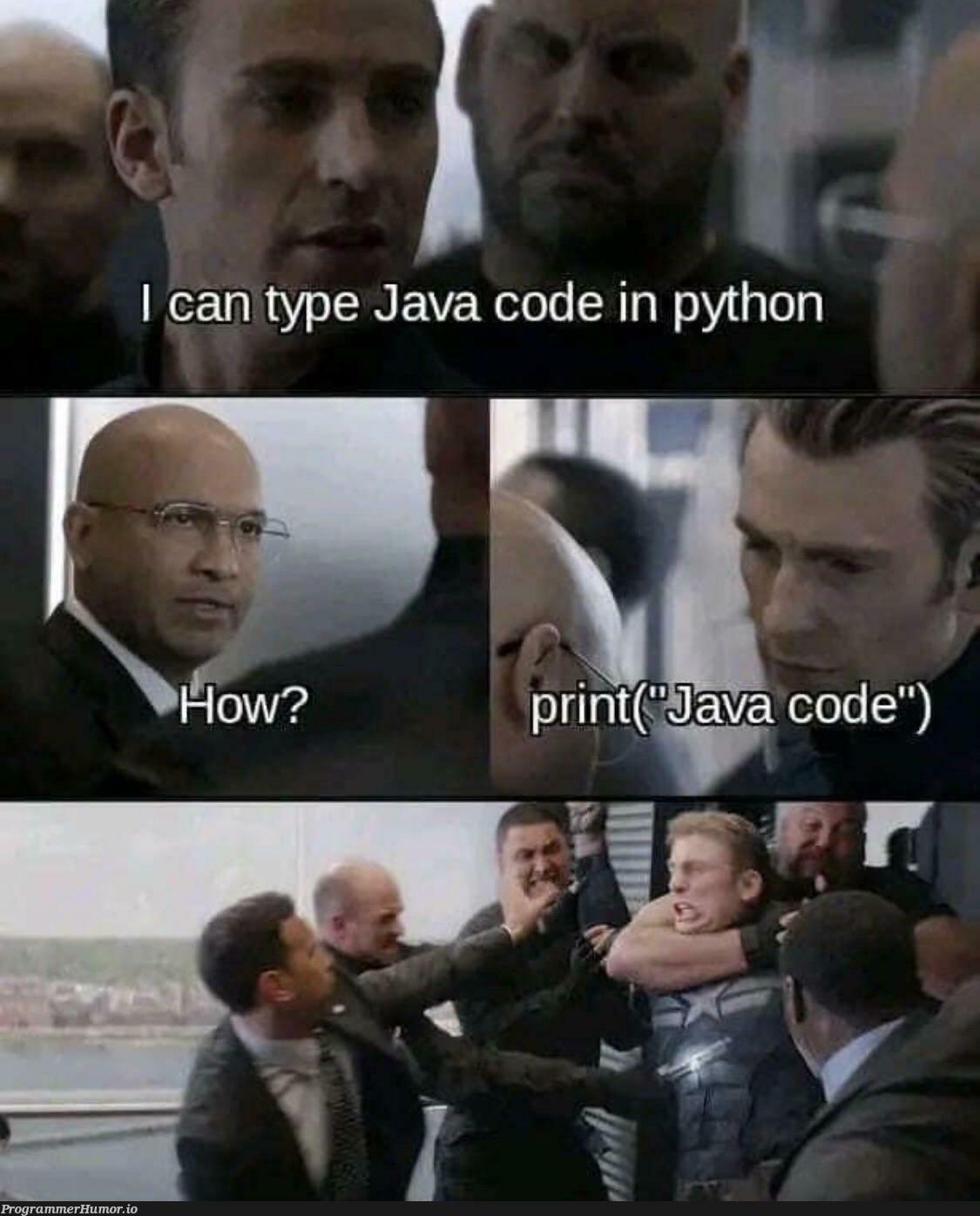 Idk why this made me laugh | code-memes, java-memes, python-memes | ProgrammerHumor.io