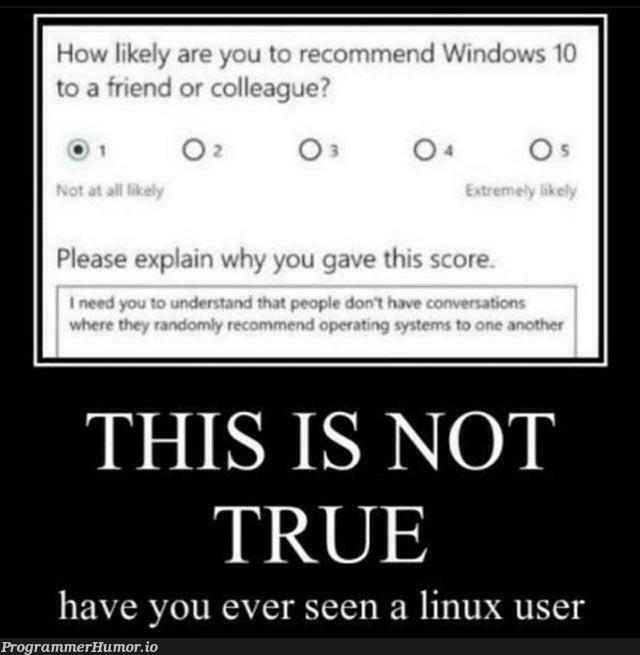 Linux users | linux-memes, ux-memes | ProgrammerHumor.io