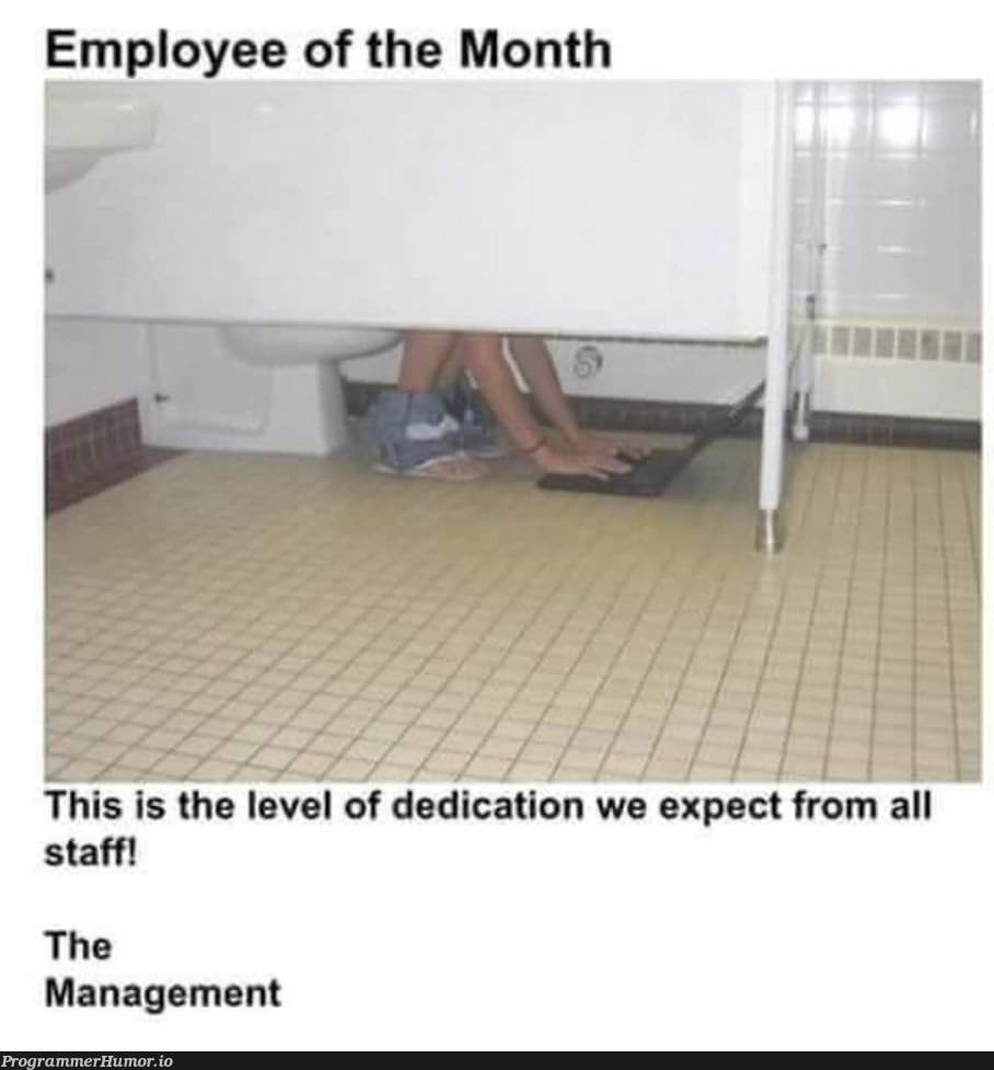 Employee of the Month | management-memes | ProgrammerHumor.io