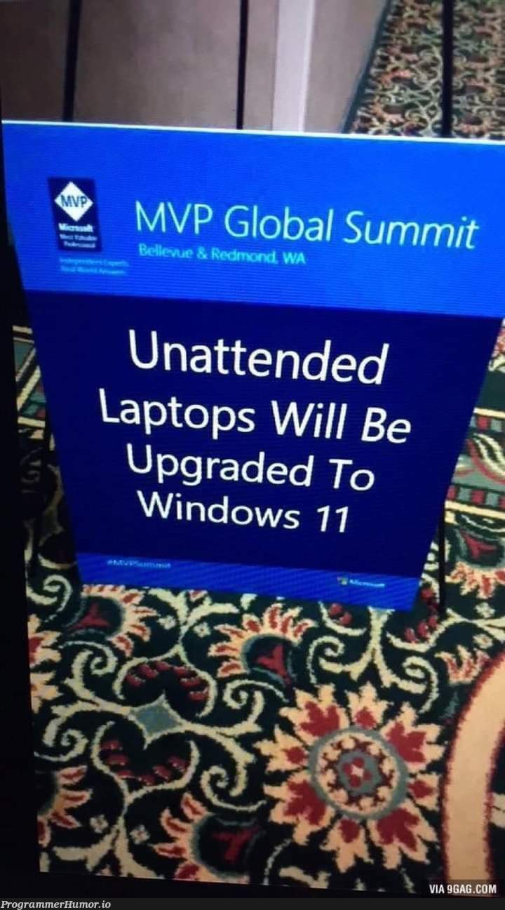 Please don't forget your laptop | windows-memes, laptop-memes | ProgrammerHumor.io