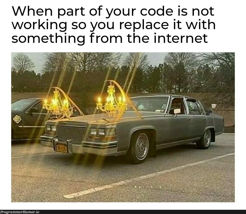 It works somehow | code-memes, internet-memes, IT-memes | ProgrammerHumor.io