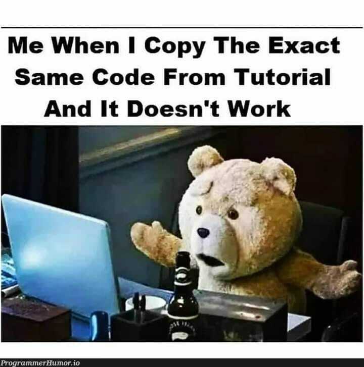 i wonder how, i wonder why | code-memes, IT-memes | ProgrammerHumor.io