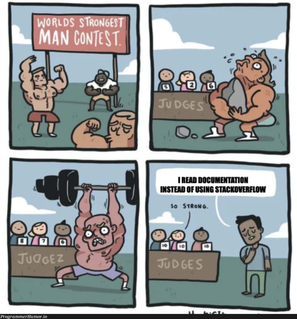 Now that's really strong | ProgrammerHumor.io