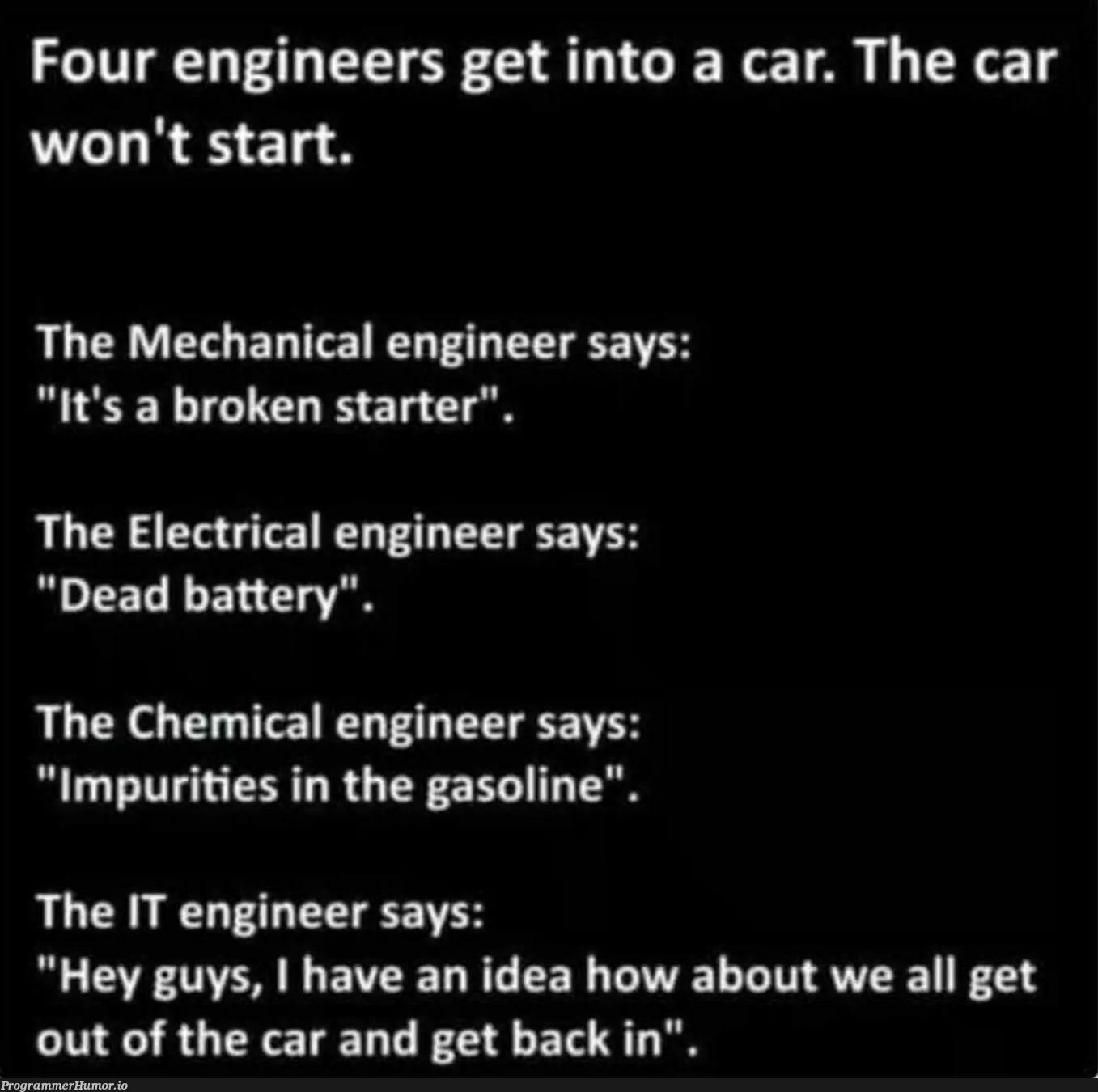 💀 | engineer-memes, IT-memes, idea-memes, ide-memes | ProgrammerHumor.io