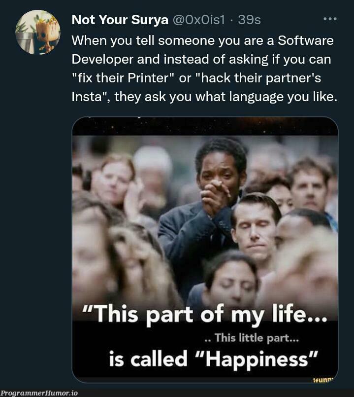 Quite rare angels on the earth :pleadingEyes: | developer-memes, software-memes, software developer-memes, fix-memes, language-memes | ProgrammerHumor.io