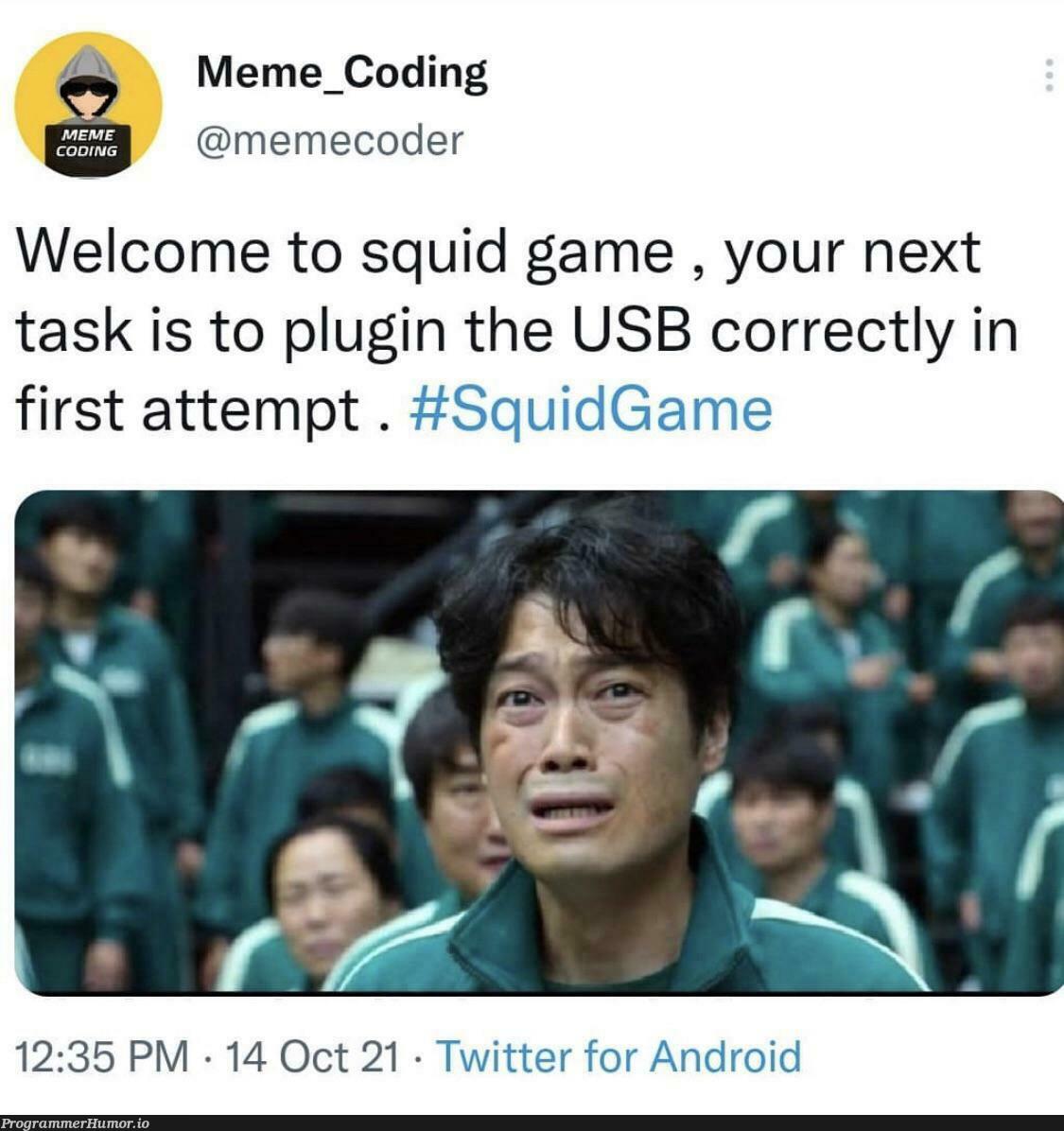 USB Game | coding-memes, code-memes, coder-memes, android-memes, twitter-memes | ProgrammerHumor.io