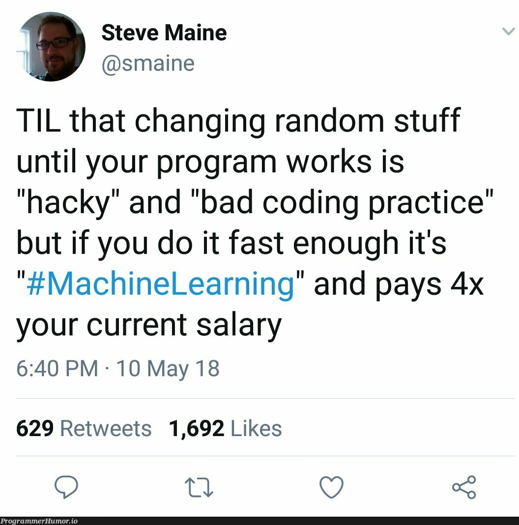 I just need to learn how to get faster | coding-memes, program-memes, random-memes, machine-memes, IT-memes, mac-memes, retweet-memes | ProgrammerHumor.io