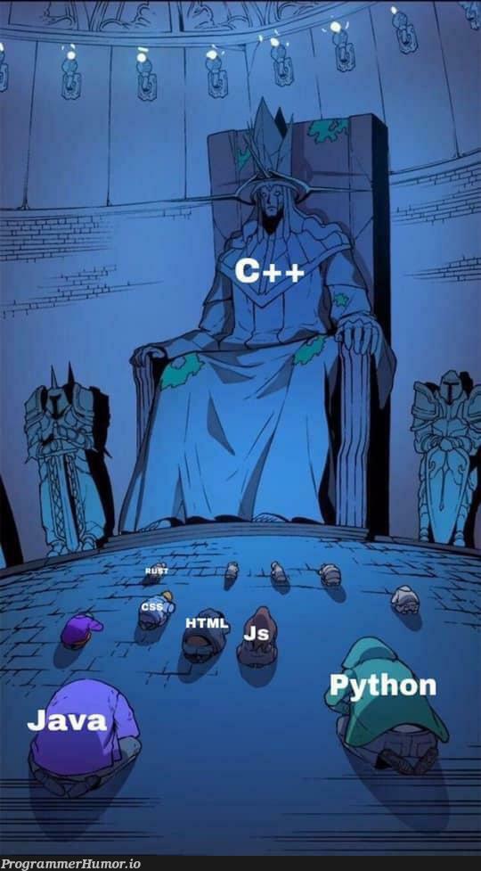 Kneel Before Your King… | ProgrammerHumor.io