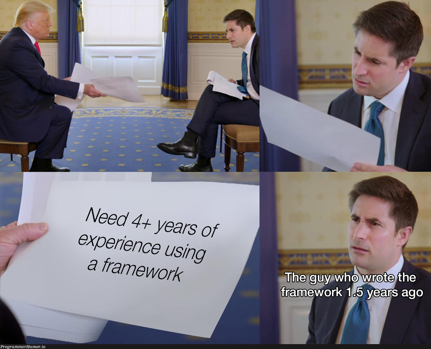 Years of experience != skill level | ProgrammerHumor.io