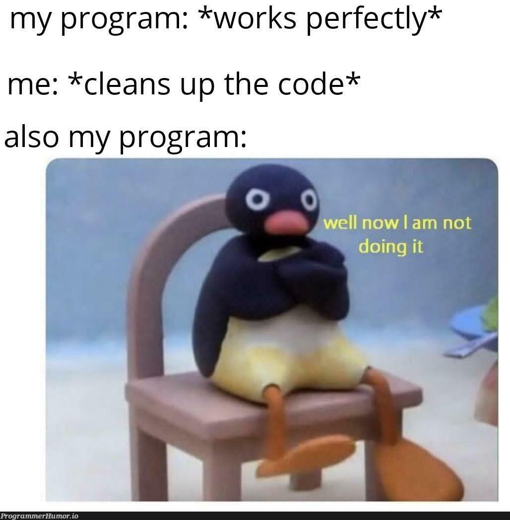 Ctrl+Z Ctrl+Z Ctrl+Z ... | code-memes, program-memes, IT-memes | ProgrammerHumor.io