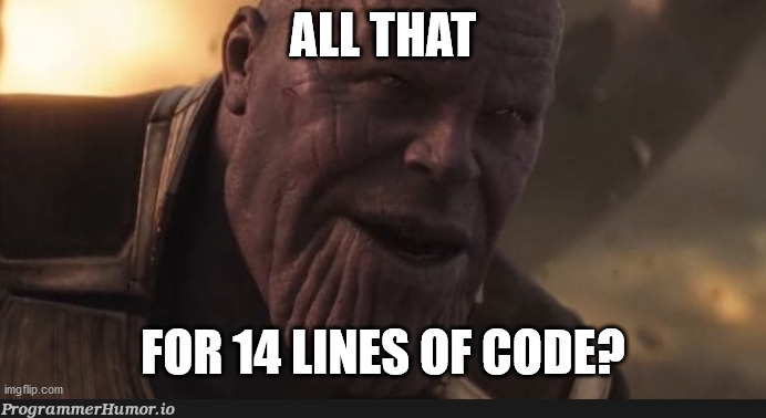 It's been a rough night | code-memes, lines of code-memes | ProgrammerHumor.io