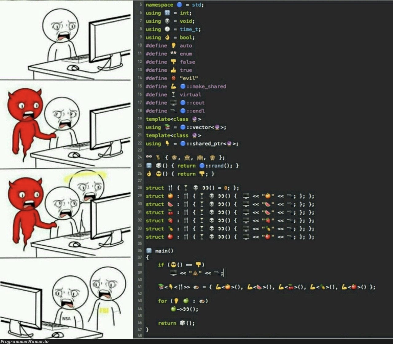 Devil among us | ProgrammerHumor.io