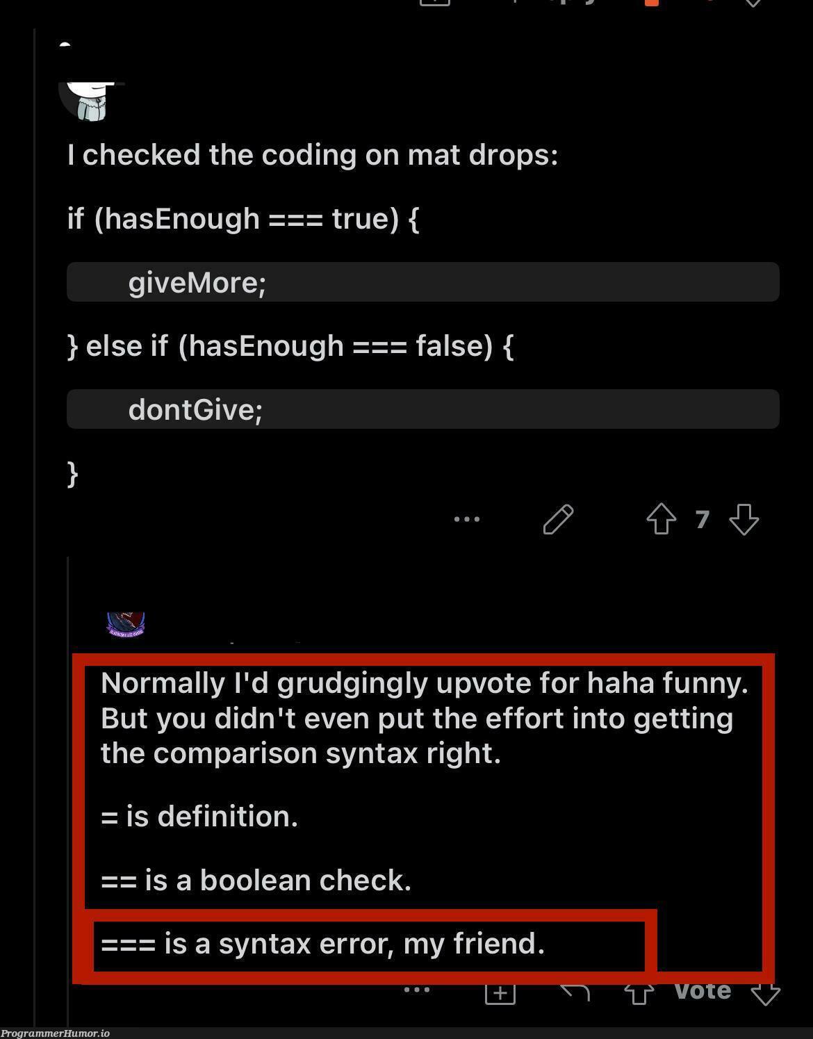 Looks like somebody doesn’t know that more than one programming language exists | programming-memes, coding-memes, program-memes, error-memes, language-memes, syntax error-memes, programming language-memes | ProgrammerHumor.io