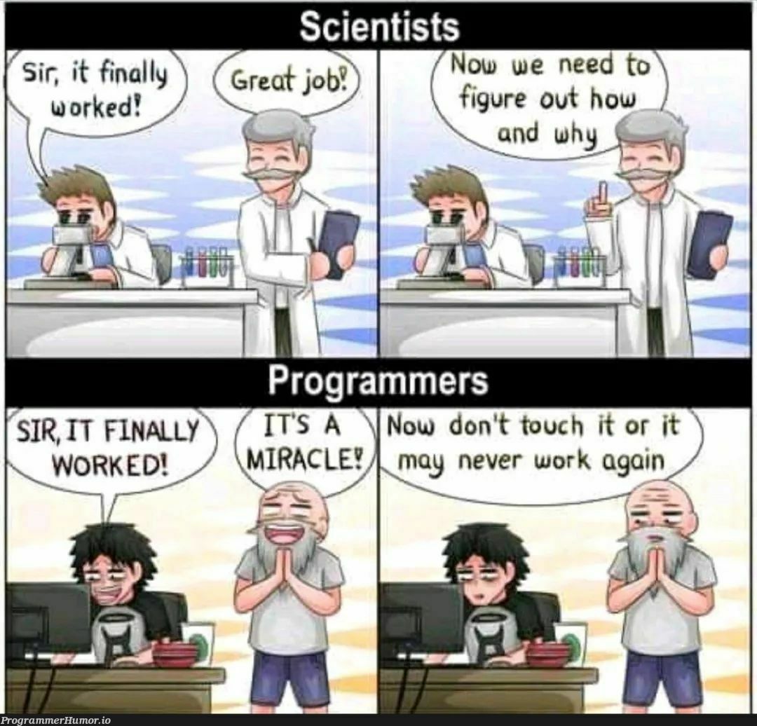 don't touch it please | IT-memes | ProgrammerHumor.io