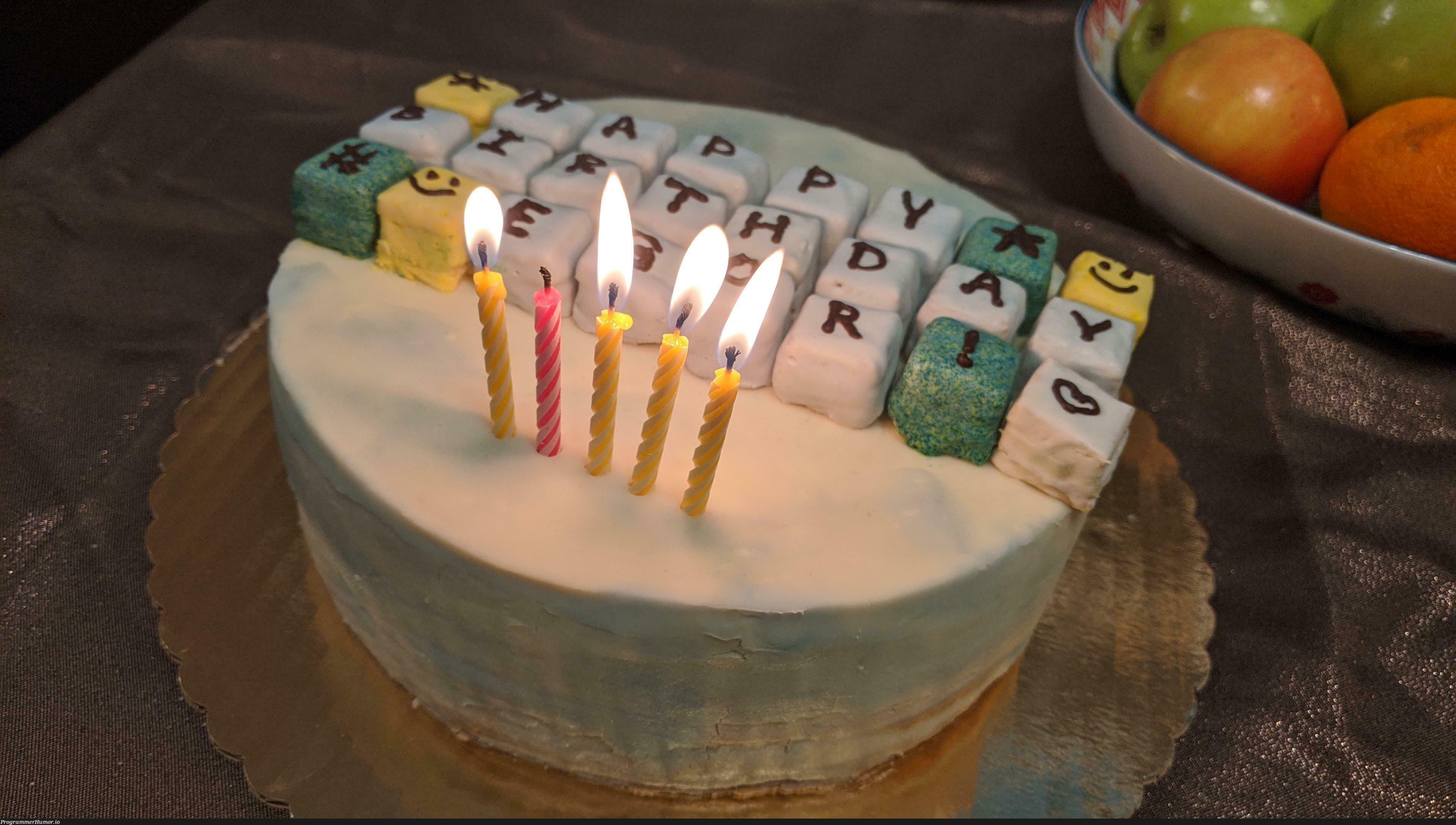 Not Enough Candles? No Problem! (Finally Found a Use For Binary In Real World) | binary-memes | ProgrammerHumor.io