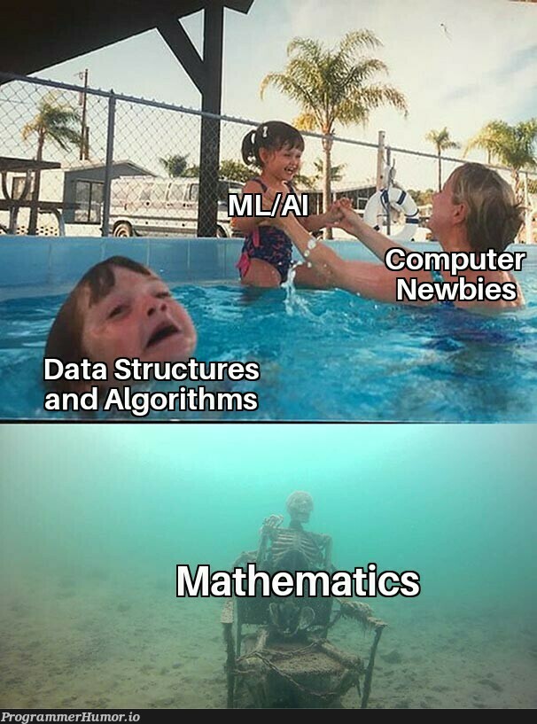 From Hello world to directly Machine Learning? | machine learning-memes, data structures-memes, machine-memes, data-memes, algorithm-memes, algorithms-memes, mac-memes, cs-memes | ProgrammerHumor.io