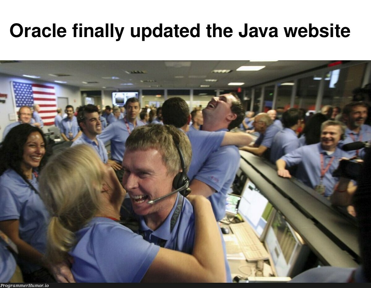 Oracle finally did it | java-memes, web-memes, website-memes, oracle-memes, date-memes | ProgrammerHumor.io