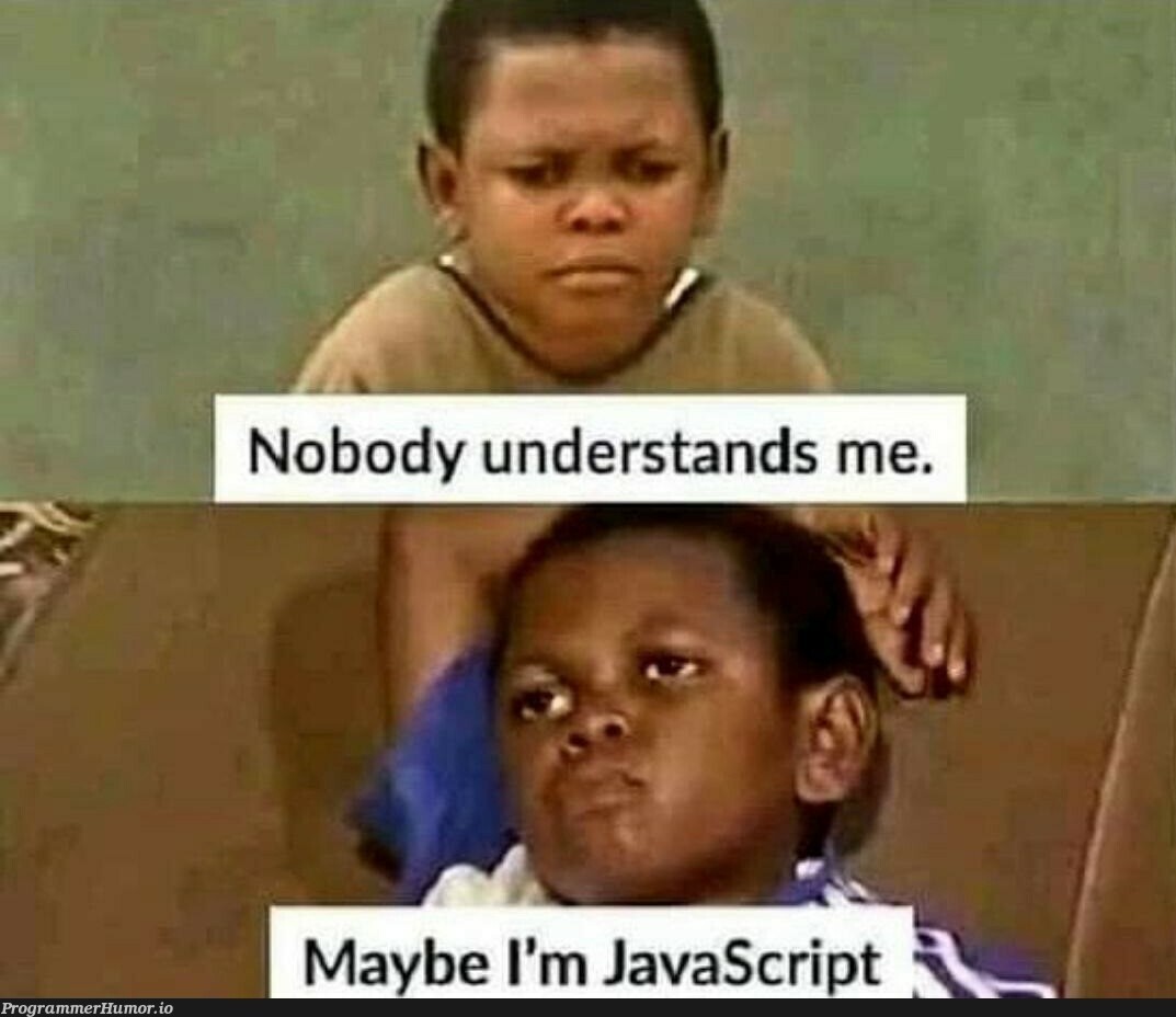 JavaScript. | javascript-memes, java-memes | ProgrammerHumor.io