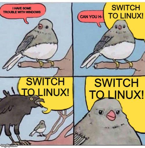 These type of people are the reason why no one uses Linux | linux-memes, ux-memes | ProgrammerHumor.io