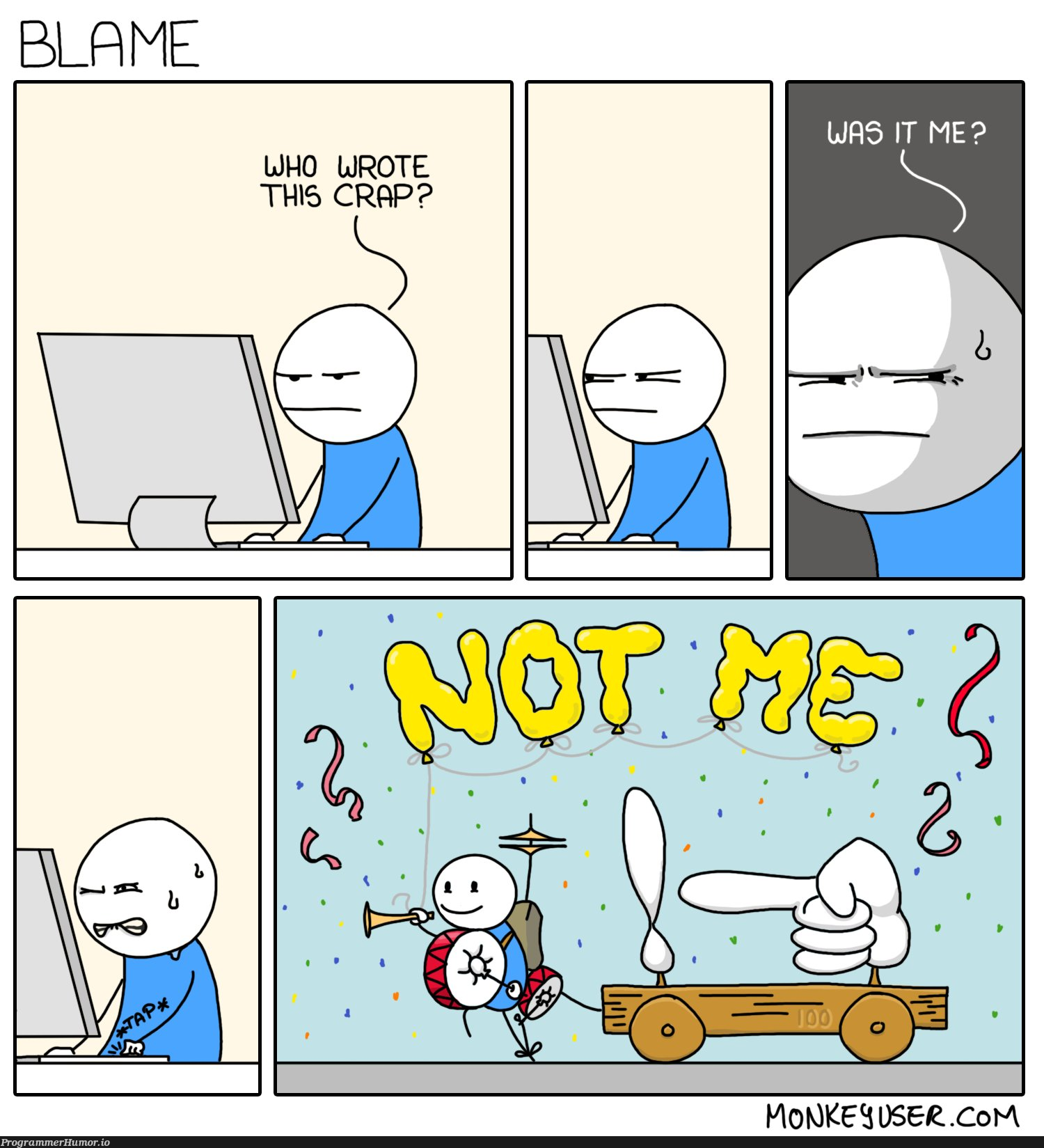 For sure, it wasn't me | IT-memes | ProgrammerHumor.io