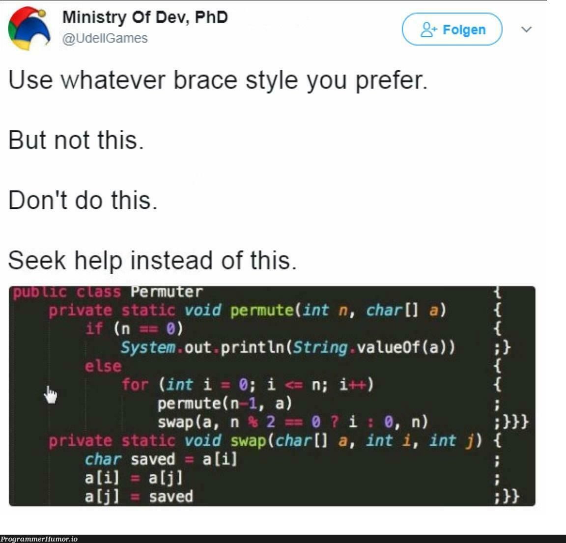 Found this from a few years ago. Does it belong here? | try-memes, string-memes, IT-memes | ProgrammerHumor.io