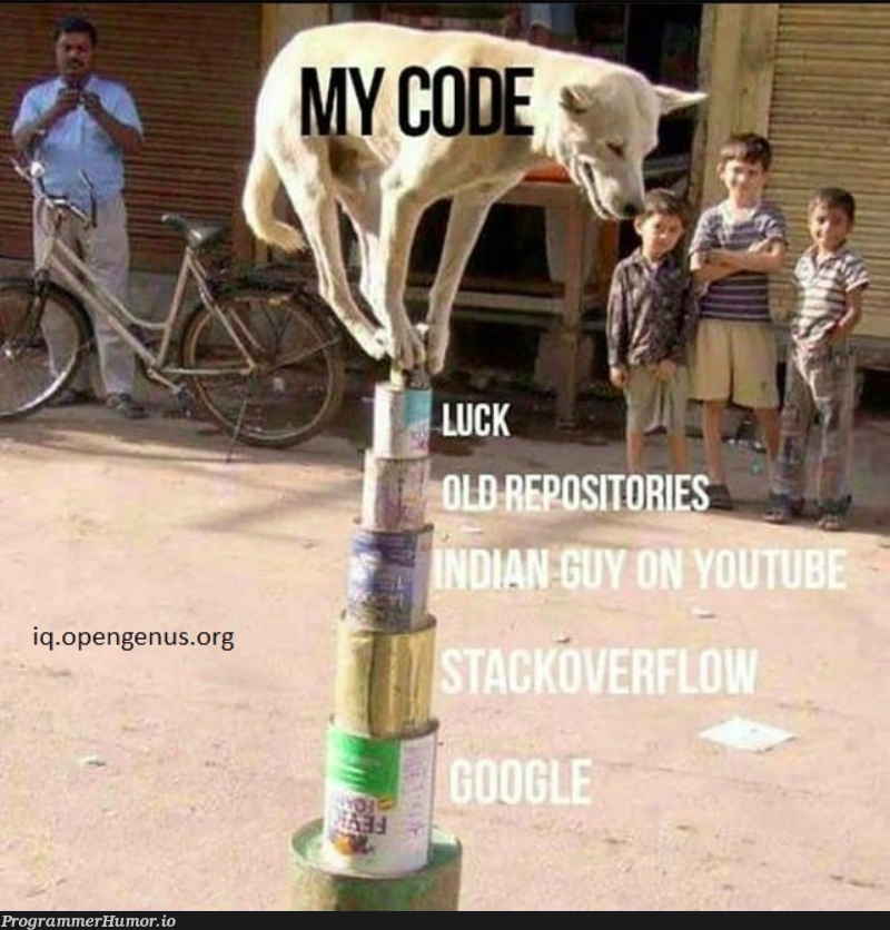 That's my code right there ladies and gentlemen! | code-memes | ProgrammerHumor.io