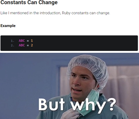 They can't keep getting away with this! | ruby-memes | ProgrammerHumor.io