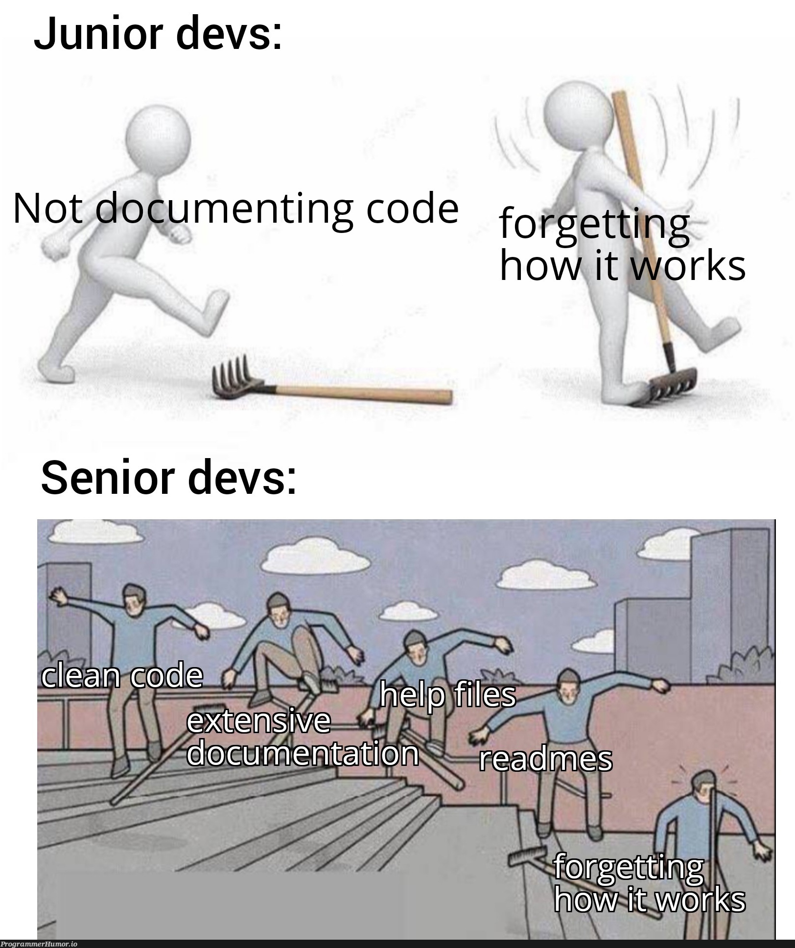 #Comment your code people | code-memes, devs-memes, comment-memes | ProgrammerHumor.io