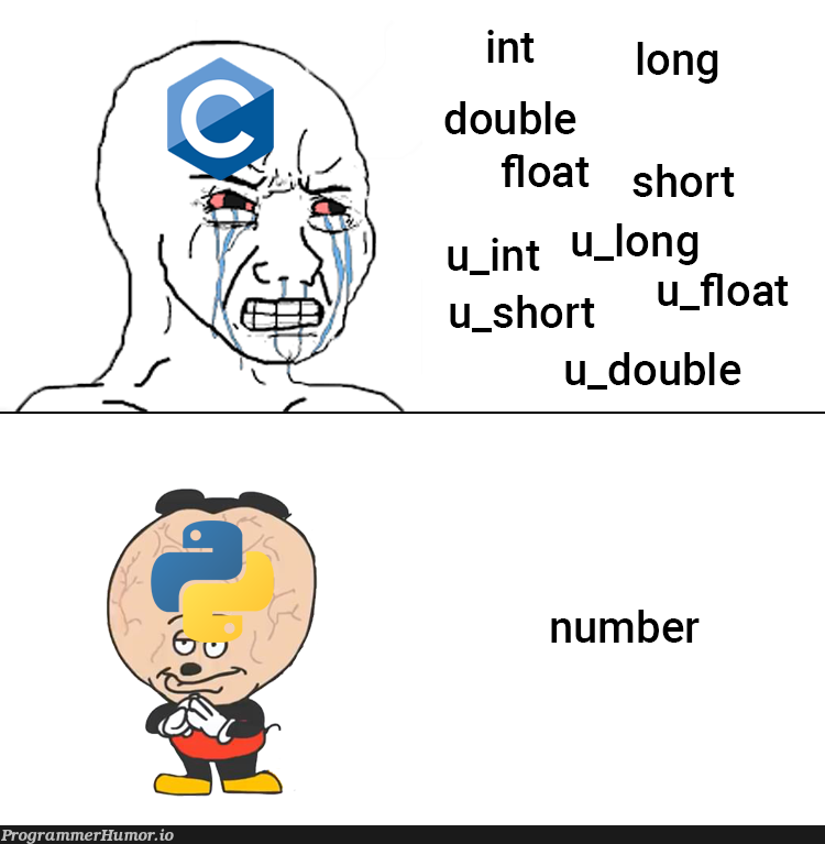 Numeric types | ProgrammerHumor.io