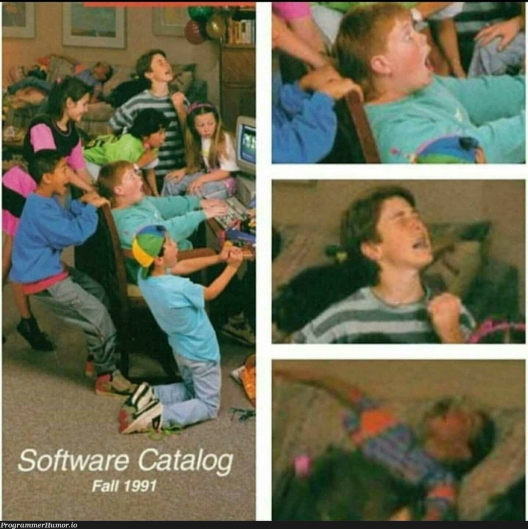 This software catalogue must've been intense | software-memes | ProgrammerHumor.io