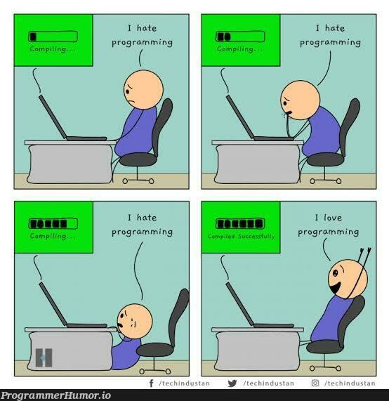 I hate programming | programming-memes, program-memes | ProgrammerHumor.io