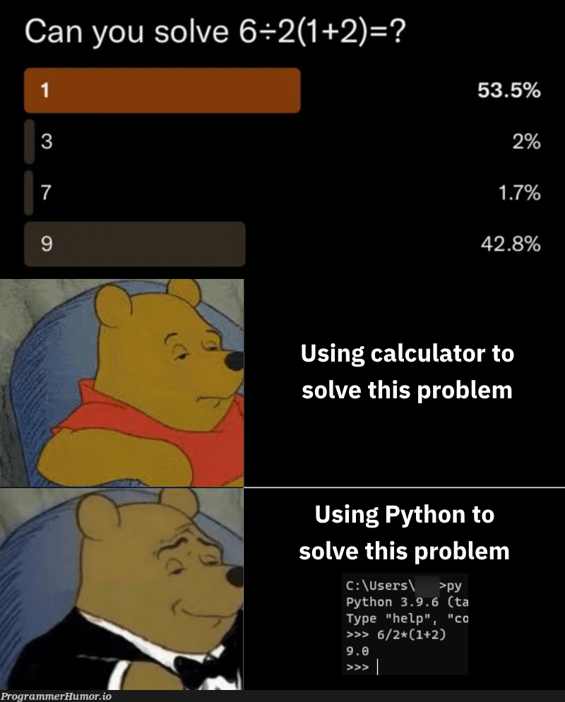 Python the best | python-memes, python 3-memes | ProgrammerHumor.io