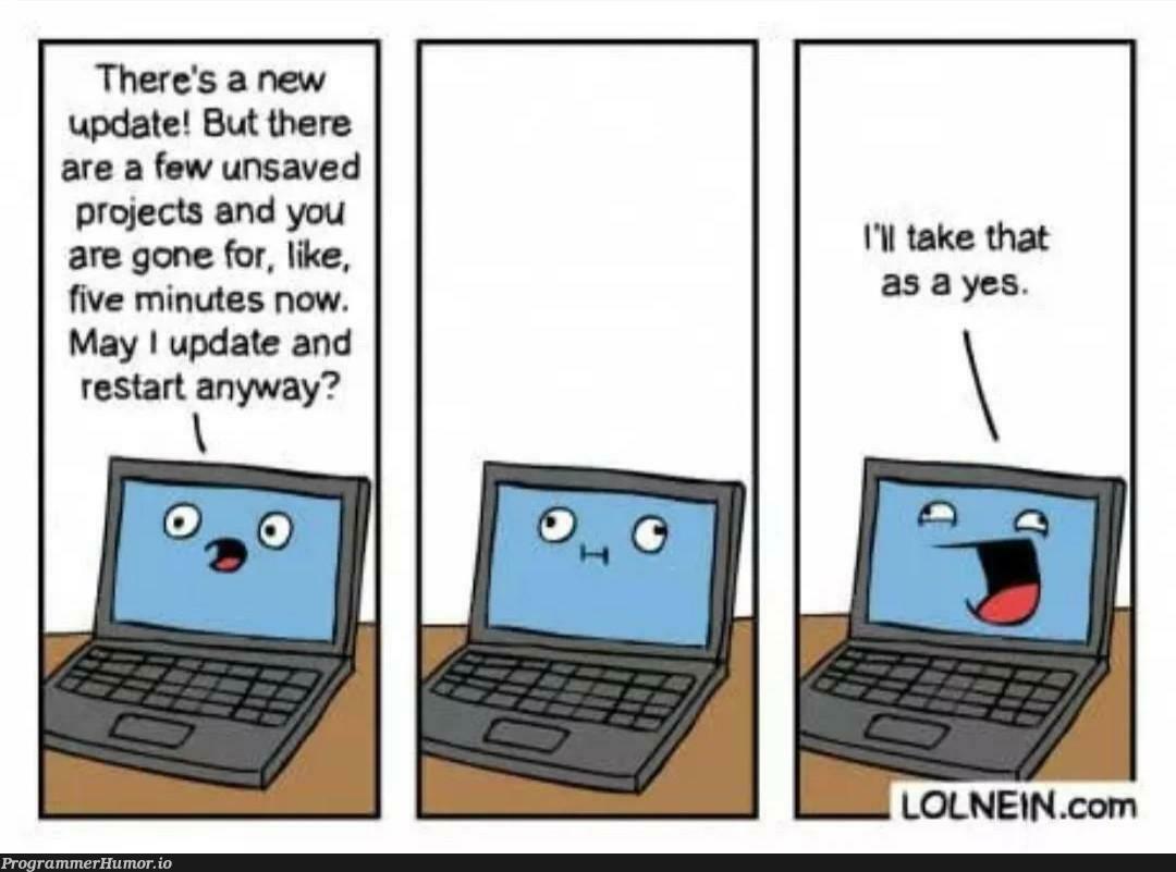 Windows update be like | windows-memes, rest-memes, date-memes | ProgrammerHumor.io