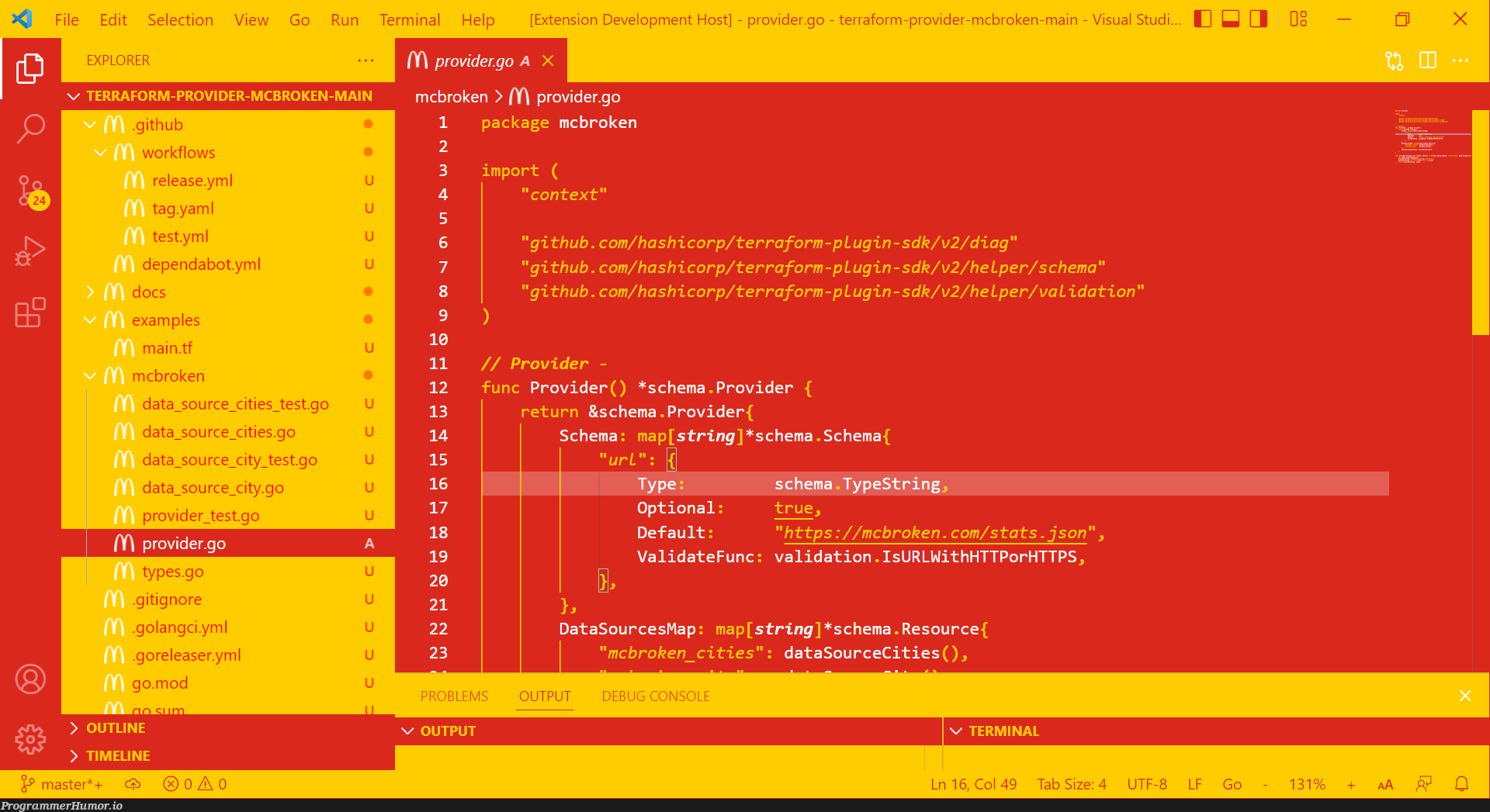 I'm Lovin' It | data-memes, string-memes, date-memes, validation-memes, http-memes, url-memes, ide-memes | ProgrammerHumor.io