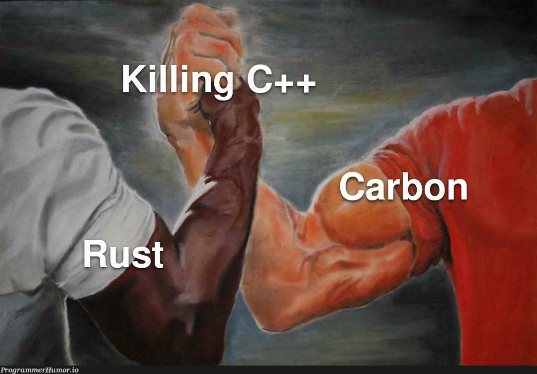 C++ gonna die😥 | c++-memes | ProgrammerHumor.io