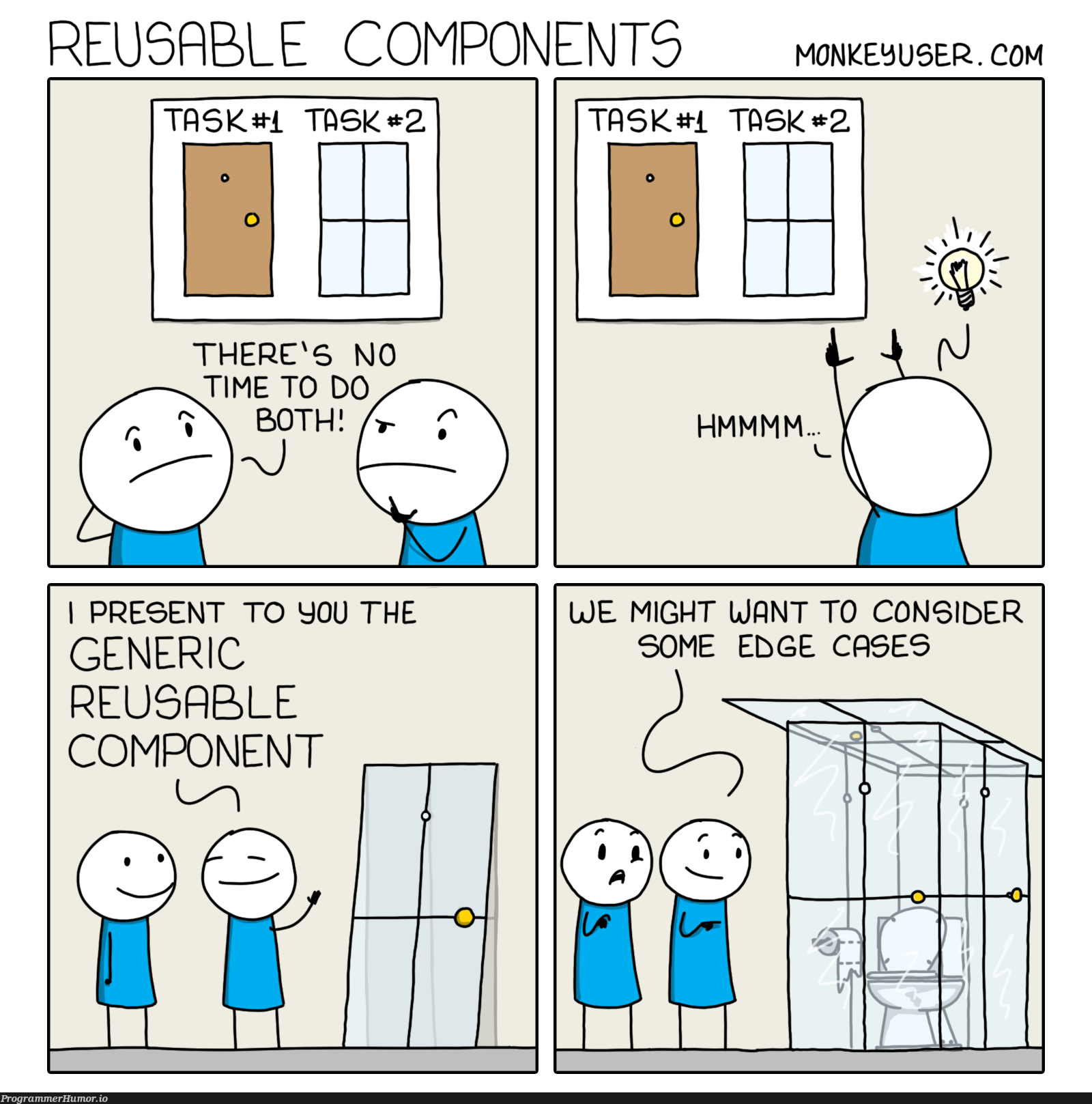 Reusable Components | edge-memes, component-memes, ide-memes | ProgrammerHumor.io