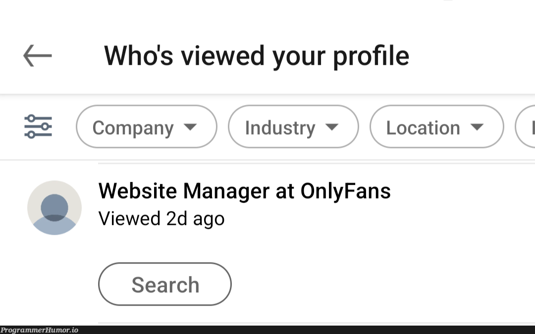 Guess where I am being recruited!! :p | web-memes, website-memes, try-memes, loc-memes, recruit-memes, manager-memes | ProgrammerHumor.io