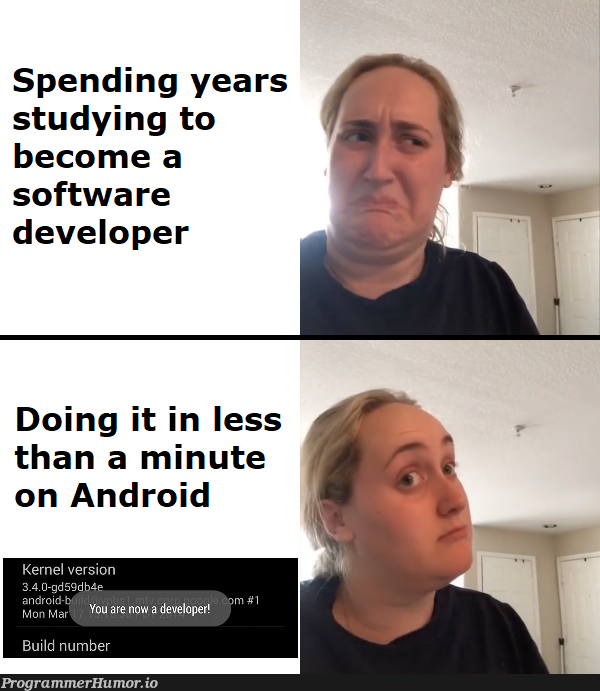 Life Pro Tip | developer-memes, software-memes, android-memes | ProgrammerHumor.io