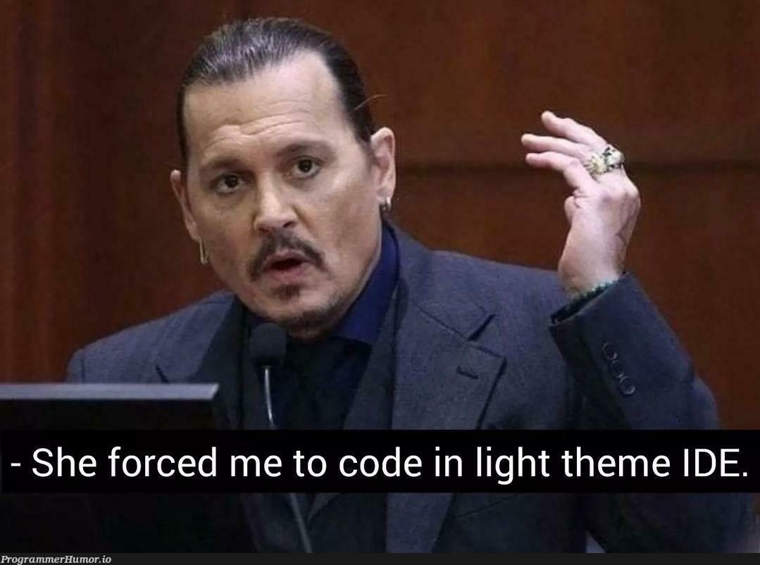 This is brutal! | code-memes, ide-memes | ProgrammerHumor.io