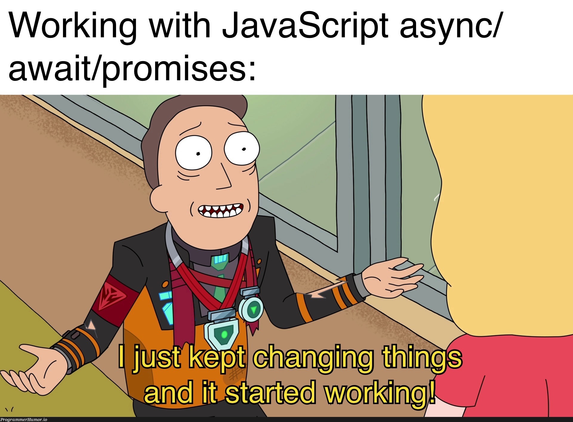 Guess I should read the documentation at some point. | documentation-memes | ProgrammerHumor.io