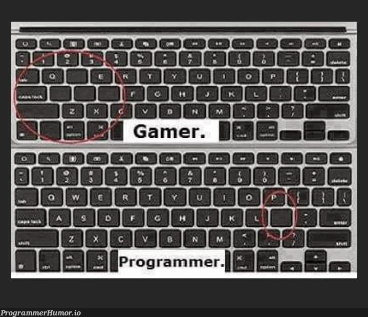 Programmers >>>> Gamers | programmer-memes, program-memes | ProgrammerHumor.io